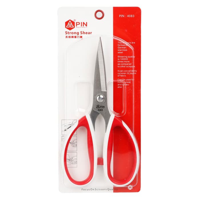 

Gunting Potong Bahan Kain l Gunting Bahan Kulit Kualitas Super 8 Inch - Tailor Scissors PIN - 4083