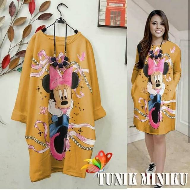 RESTOCK !!!! Tunik miniku blouse banyak warna