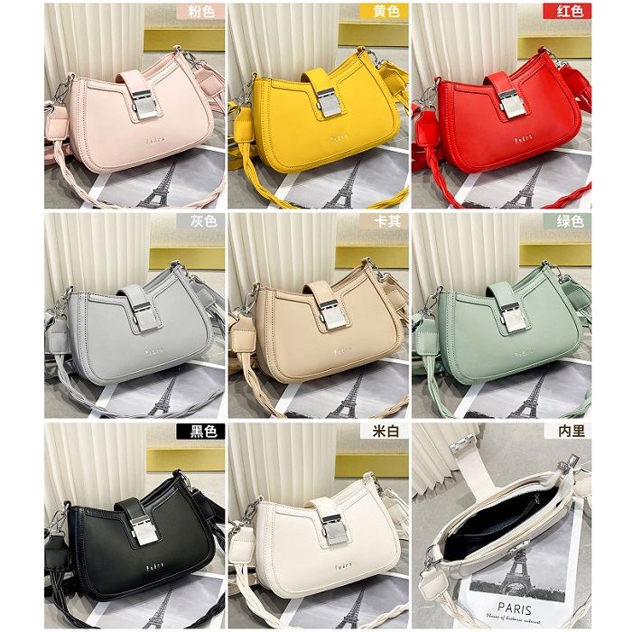 201829 Tas Selempang Wanita Import Slingbag Cewek Impor (1 KG MUAT 2) JT1301 GT1944