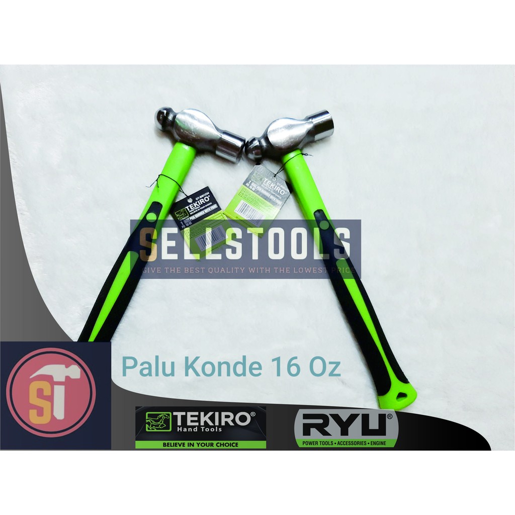 Tekiro Palu Konde atau besi ukuran 16 Oz pegangan fiber