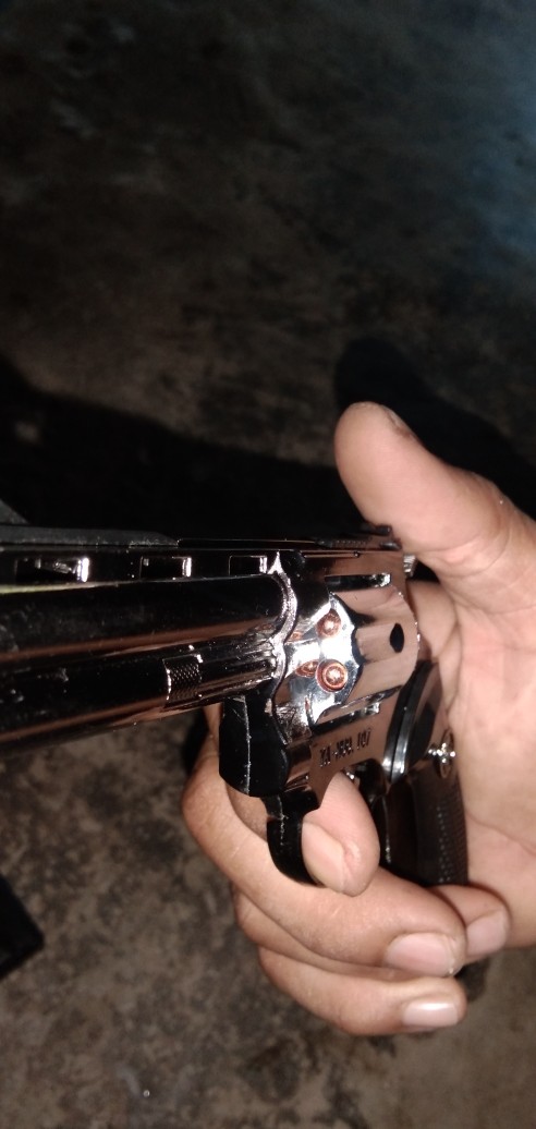 Korek Api Bara Pistol Phyton Revolver
