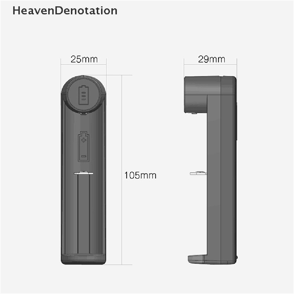 Charger Baterai Li-Ion 18650 Universal Dengan Port Usb