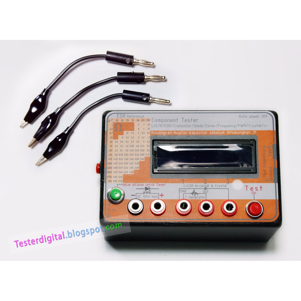 PROMO ESR Meter - Komponen Tester - Zener Tester - LCR Meter - Transistor TERMURAH
