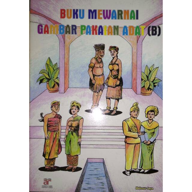 Gambar Mewarnai Pakaian Adat Indonesia