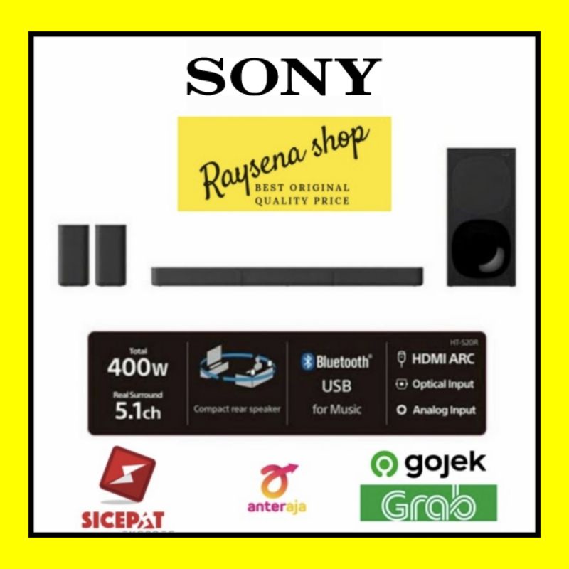 SONY SoundBar HT-S20R / HTS20R GARANSI RESMI