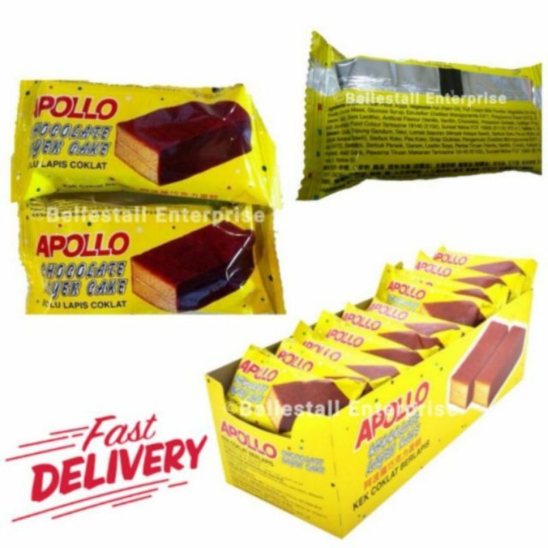 

Bolu Apollo - Bolu Lapis Coklat isi 24pcs