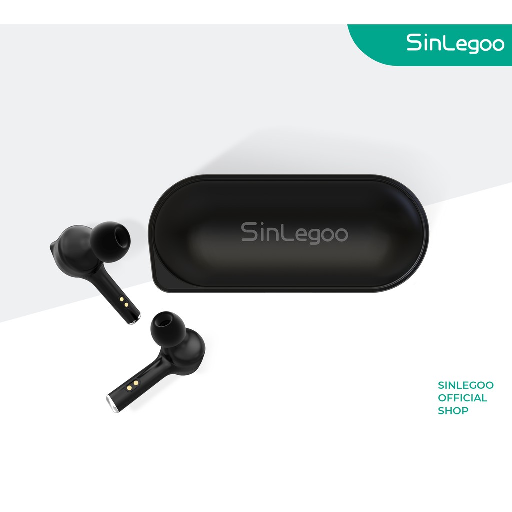 TWS EARPHONE BLACK W2 SINLEGOO