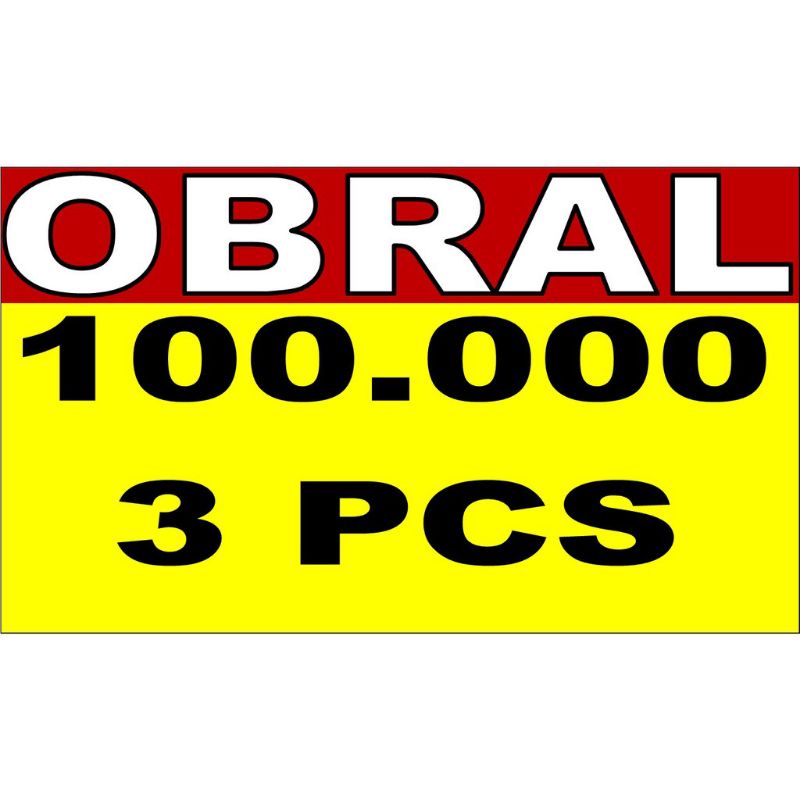

Request Custom Kertas Obral Harga Kertas Nominal Harga Price Tag Label Bandrol