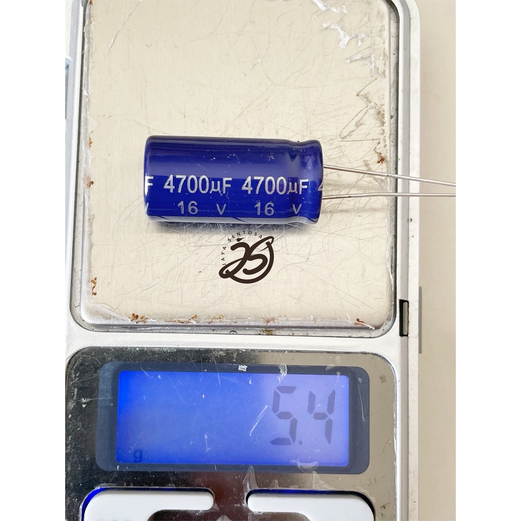 ELCO 4700UF 16V (1 BUAH) KAPASITOR CAPACITOR ELCO KAPASITOR ELKO KAPASITOR 4700 UF 16 V