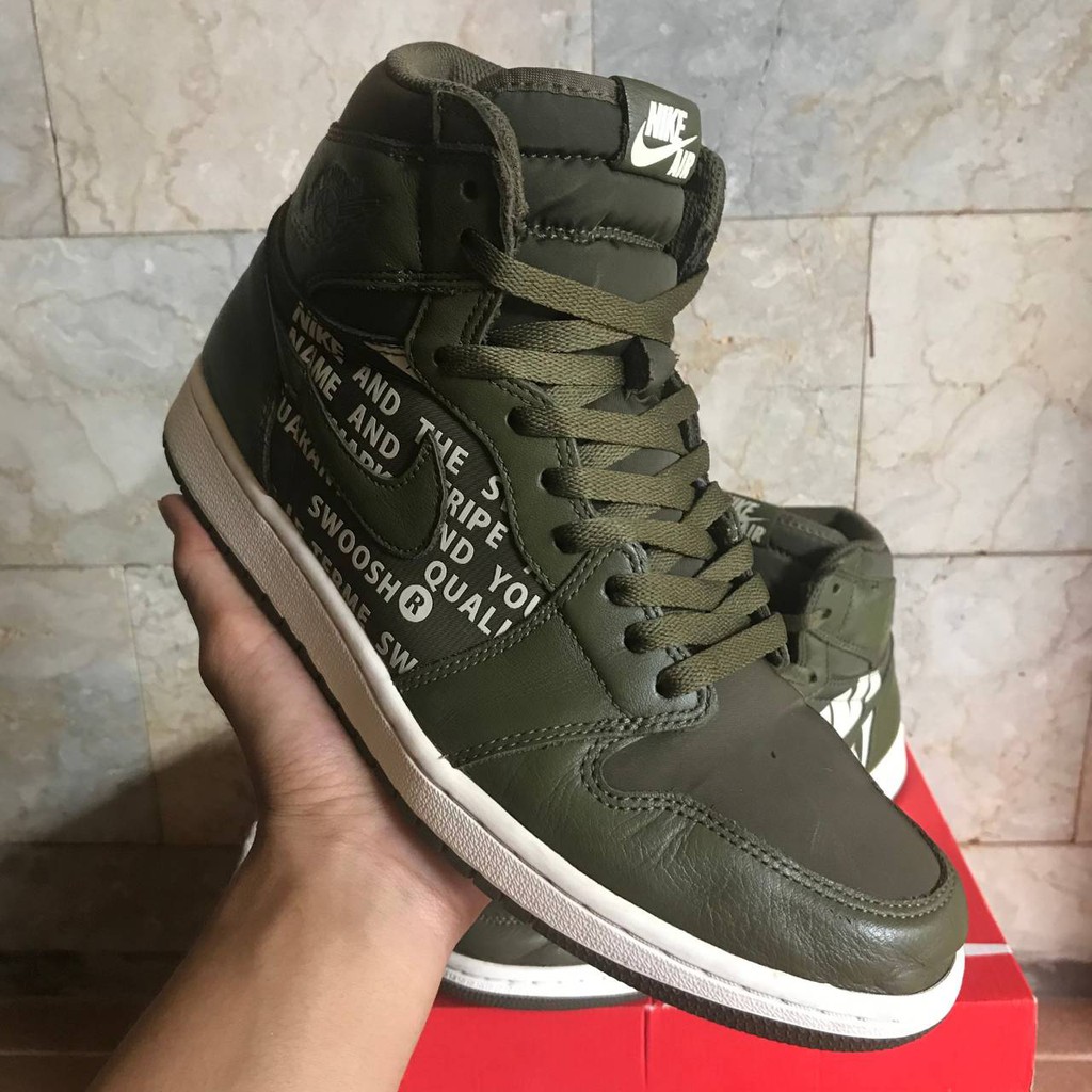 jordan 1 high olive green