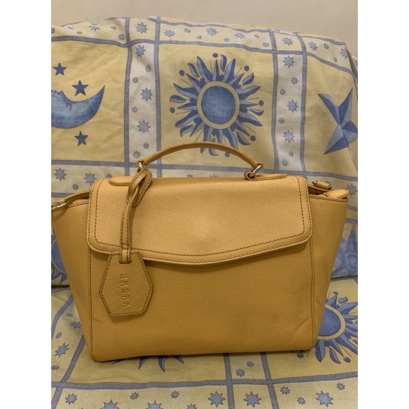 Tas wanita Brera Warna kuning preloved