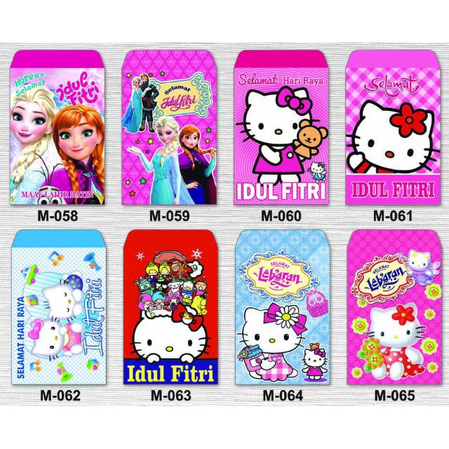 

Amplop lebaran karakter