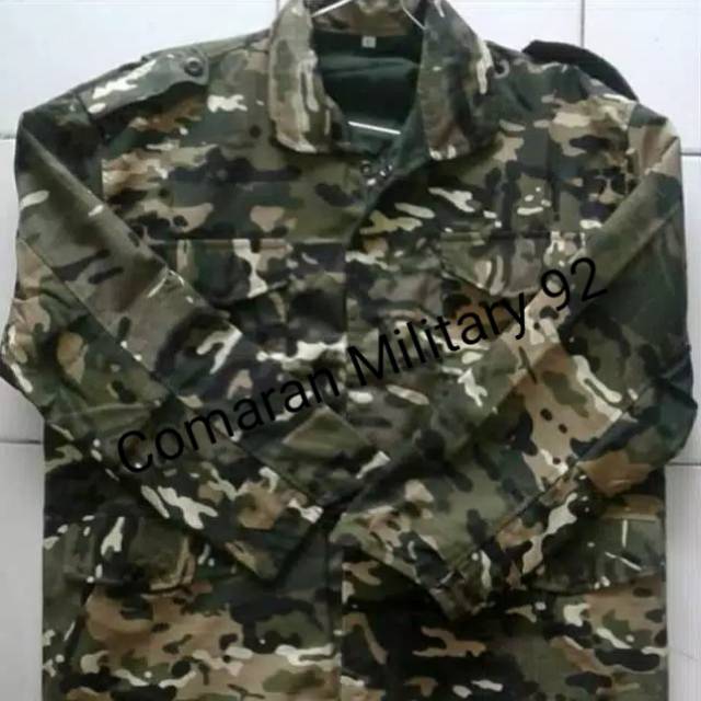 JAKET LORENG MULTICAM BOLAK BALIK