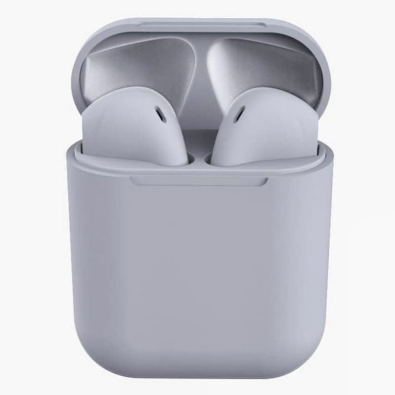 Inpods 12 TWS Wireless Earphone Bluetooth 5.0 Warna Macaron inPods12-Abu-Abu
