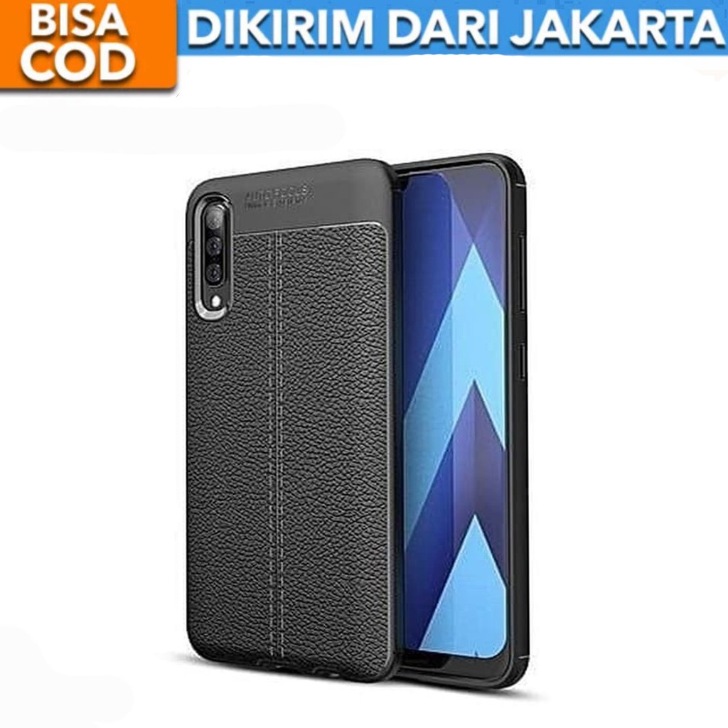 Case Auto Focus Samsung Galaxy A50 / A50S Leather Experience SoftCase Slim Ultimate / Casing Kulit