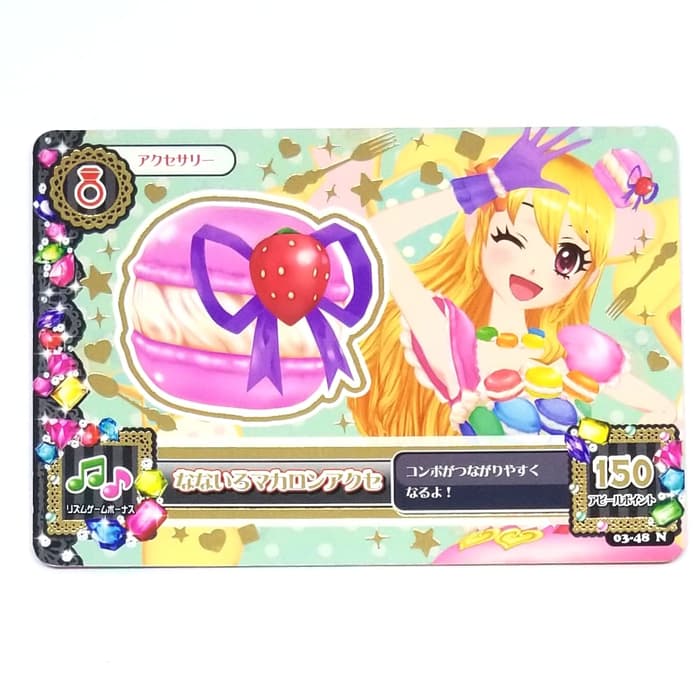 Kartu Aikatsu Ichigo Hoshimiya Aksesoris Hair Pin Japan Ver 03-48