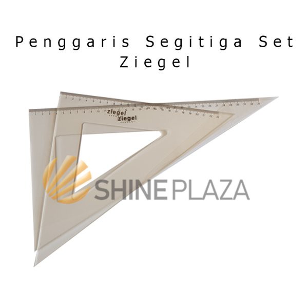 

Terbaru Penggaris Segitiga Set Ziegel 23 - 33cm Special