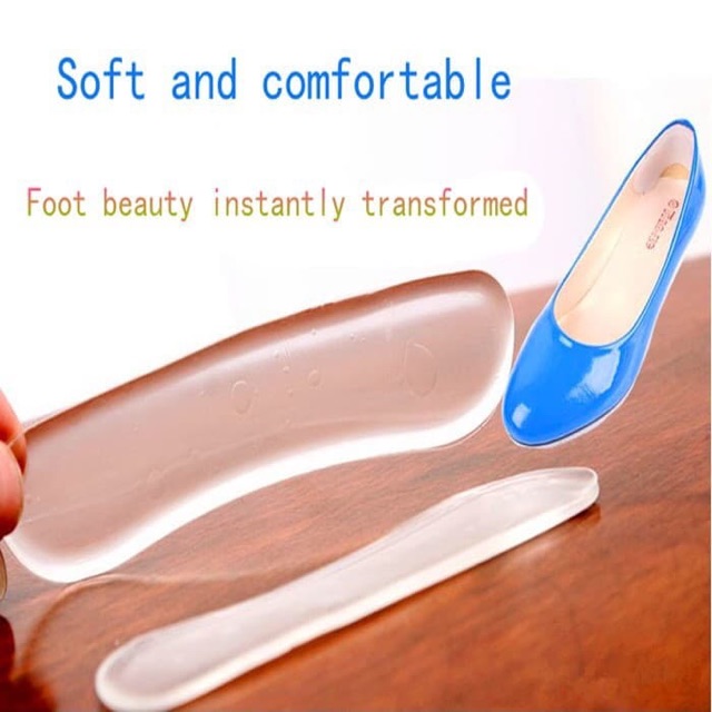 Shoes pad pelindung tumit kaki bahan silicone bantalan silikon sepatu