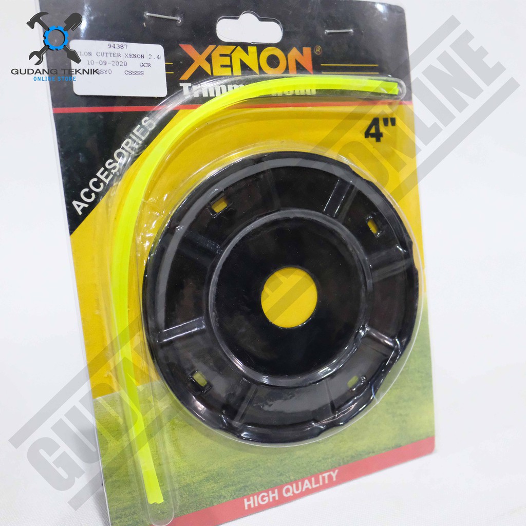 Mata Pisau Potong Rumput Senar Xenon - Trimmer Head Nylon Pisau Mesin Potong Rumput