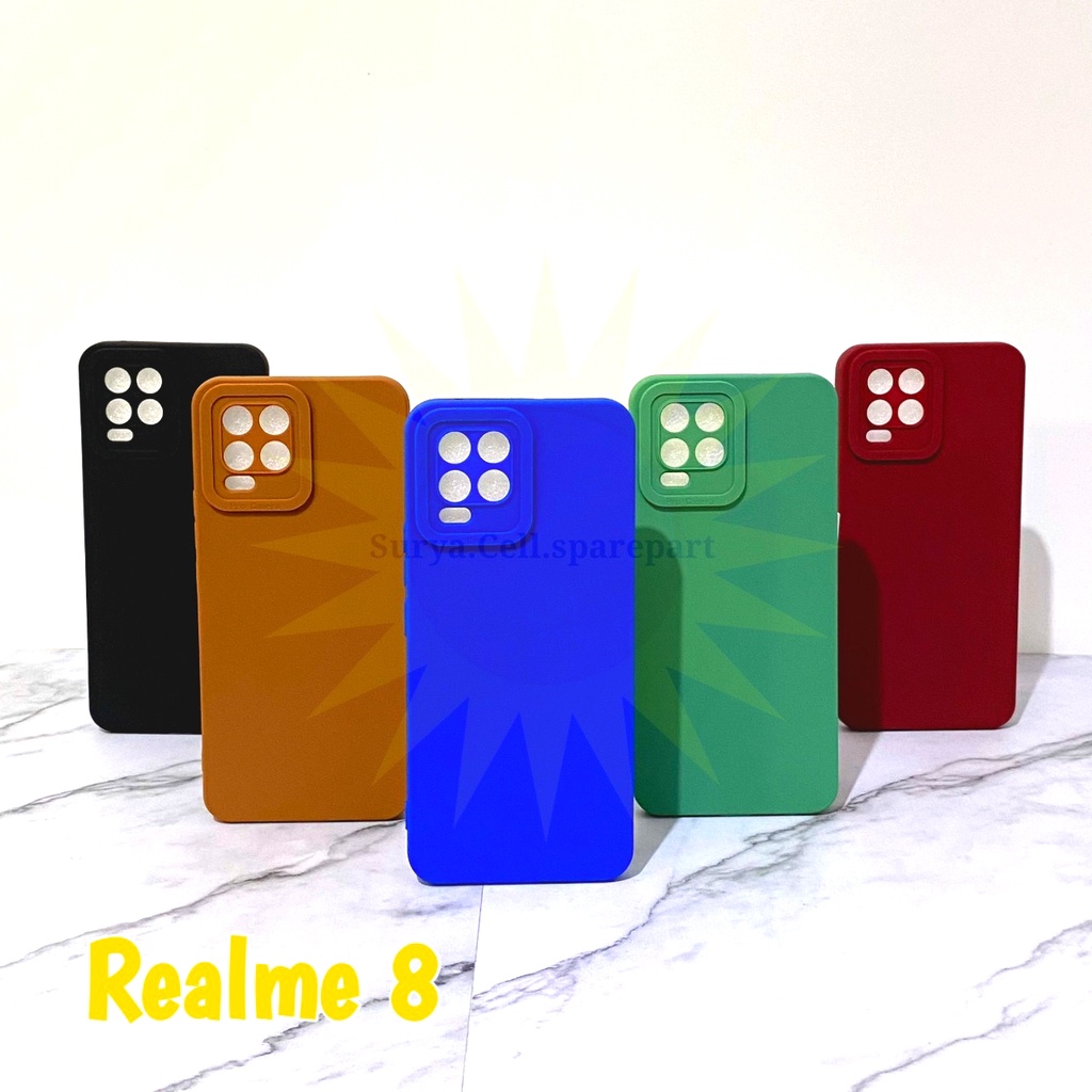 Case Slim Matte Pro Camera Realme 8 4G -SC