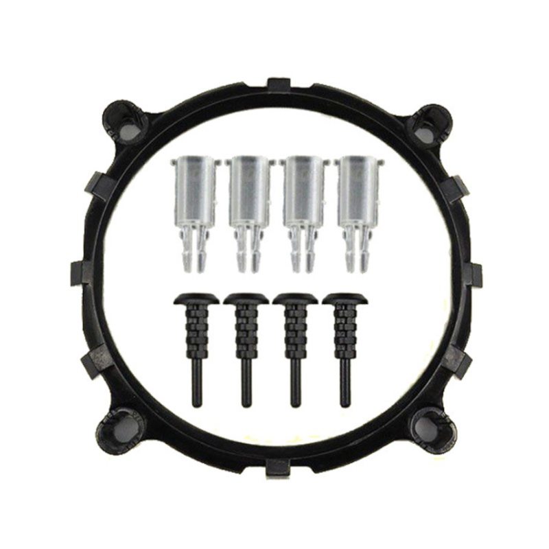 Bt Heatsink Holder Base Untuk LGA775 /1150 /1155 /1156 /1366 CPU Cooler Fan Mounting Bracket Kit Penahan &amp; Backplate Lga75 /1150 /1156 /1366