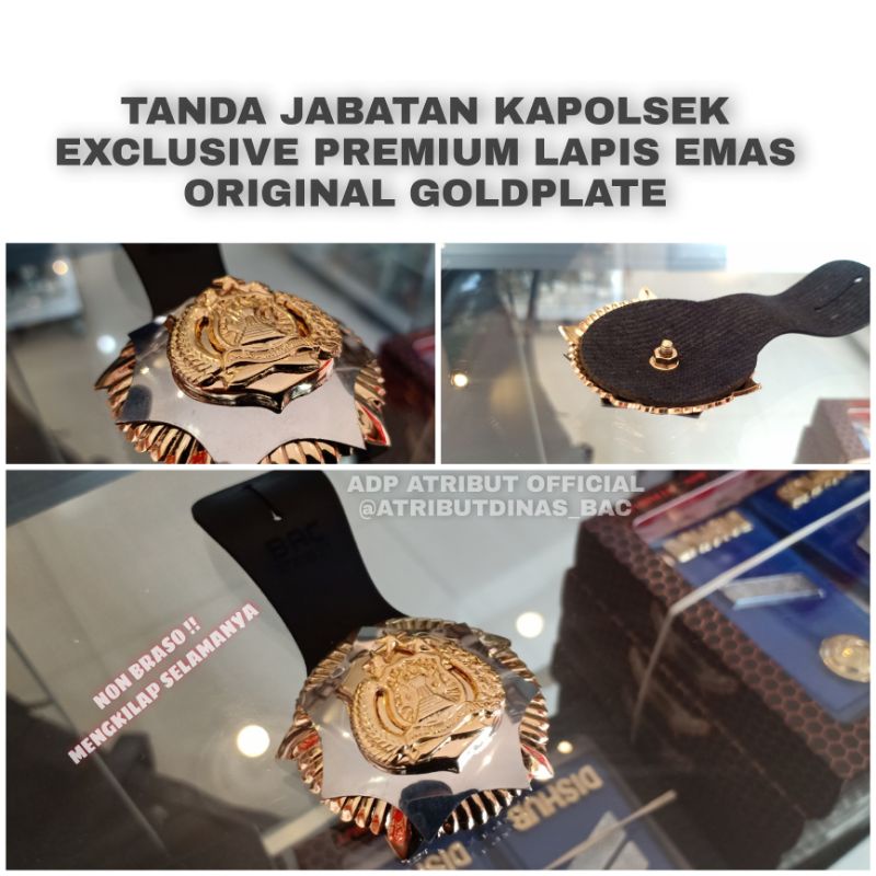 

TANDA JABATAN KAPOLSEK KUALITAS TERBAIK