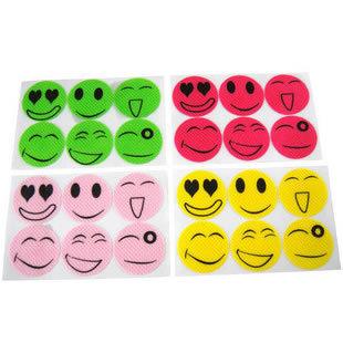 

(Isi 6 Stiker) Stiker Anti-Nyamuk Motif Emoji