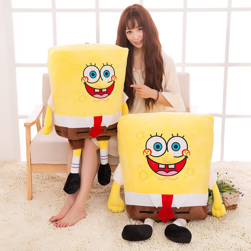 Mainan Boneka Spongebob Patrick Bahan Plush Ukuran 20cm Untuk Hadiah Ulang Tahun Anak