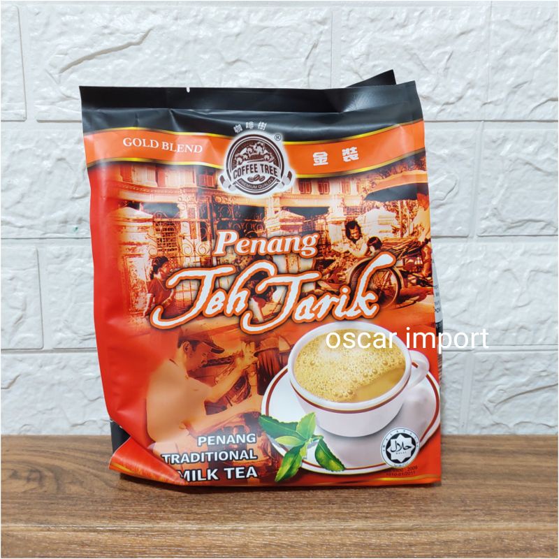 Jual Penang Teh Tarik Isi 15 Sachet Traditional Milk Tea 600g Indonesia