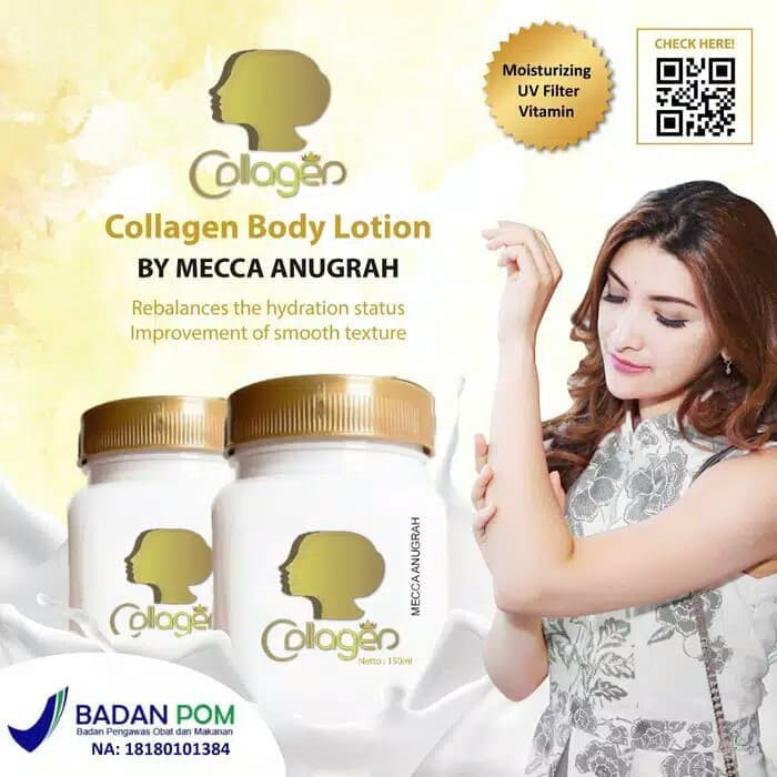 Bibit Collagen 150 ml Original Barcode BPOM CV Mecca Anugerah