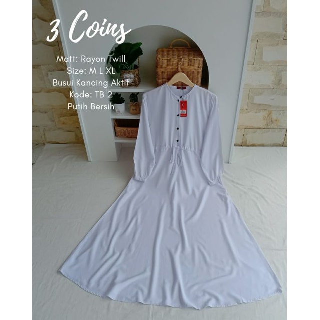 gamis 3c/ original/ branded matahari/ rayon twill