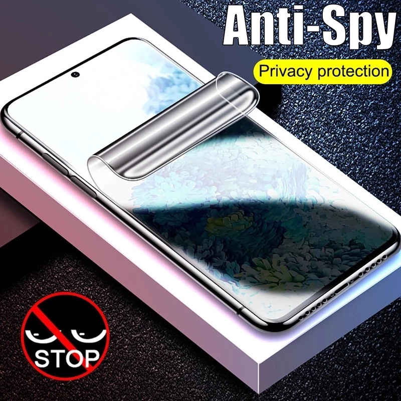 Film Pelindung Layar Hydrogel TPU Anti Spy Tahan Air Untuk Samsung S22 / S22plus / ultra