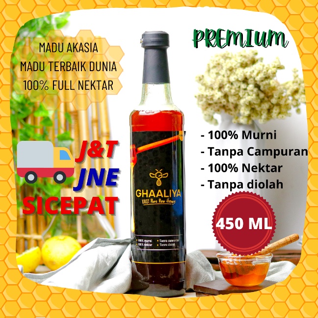 

Madu Ghaaliya Madu Akasia Madu Terbaik / Madu Murni / Madu Asli / Madu Organik / Madu Nektar