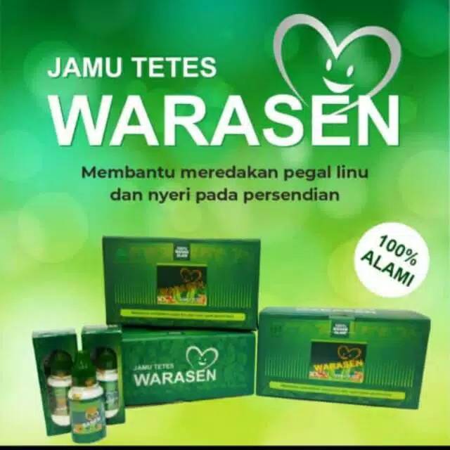 warasen jamu tetes untuk nyeri sendi asam urat pegel pegel persendian