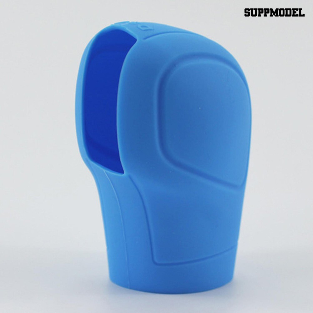 Suppmodel 1pc Cover Knob Persnelingrem Tangan Bahan Silikon Untuk Mobil