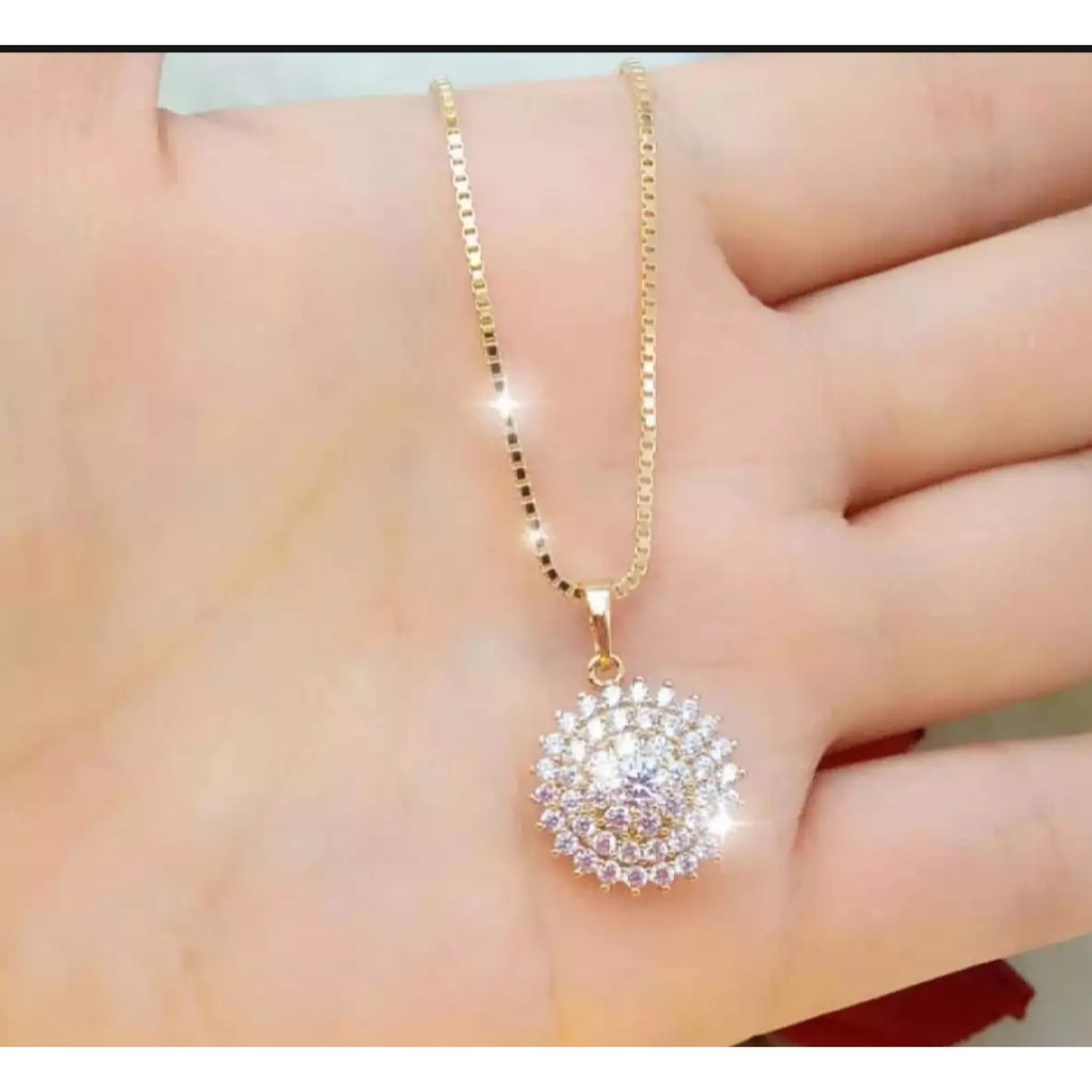 calistanauliolshop KALUNG DEWASA ITALI PLUS LIONTIN PERMATA FULL (COD)