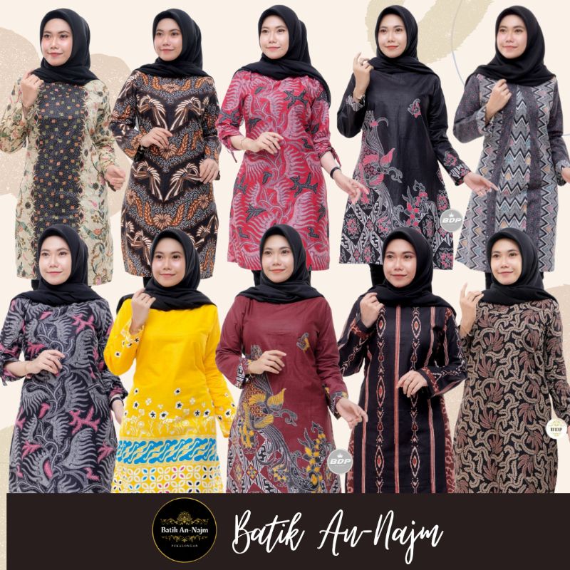 BATIK TUNIK BATIK ATASAN KENARI TUNIK BATIK BDP200629