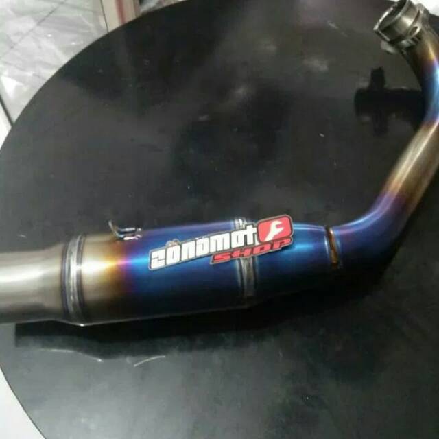Leheran knalpot akrapovic yamaha xmax titanium original