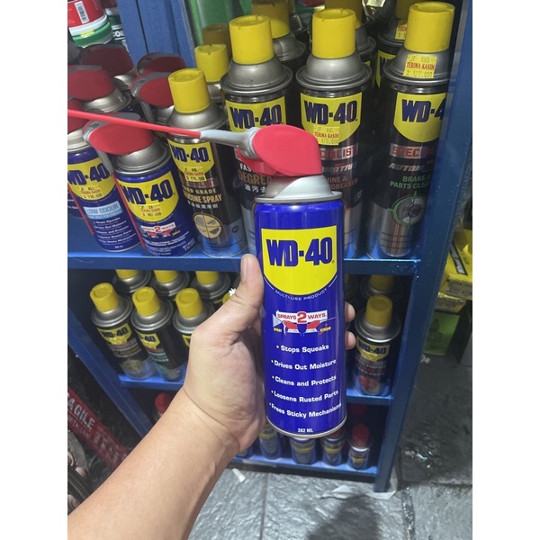 WD-40 382ml smart straw penetran,pelumas pembersih anti karat 382ml