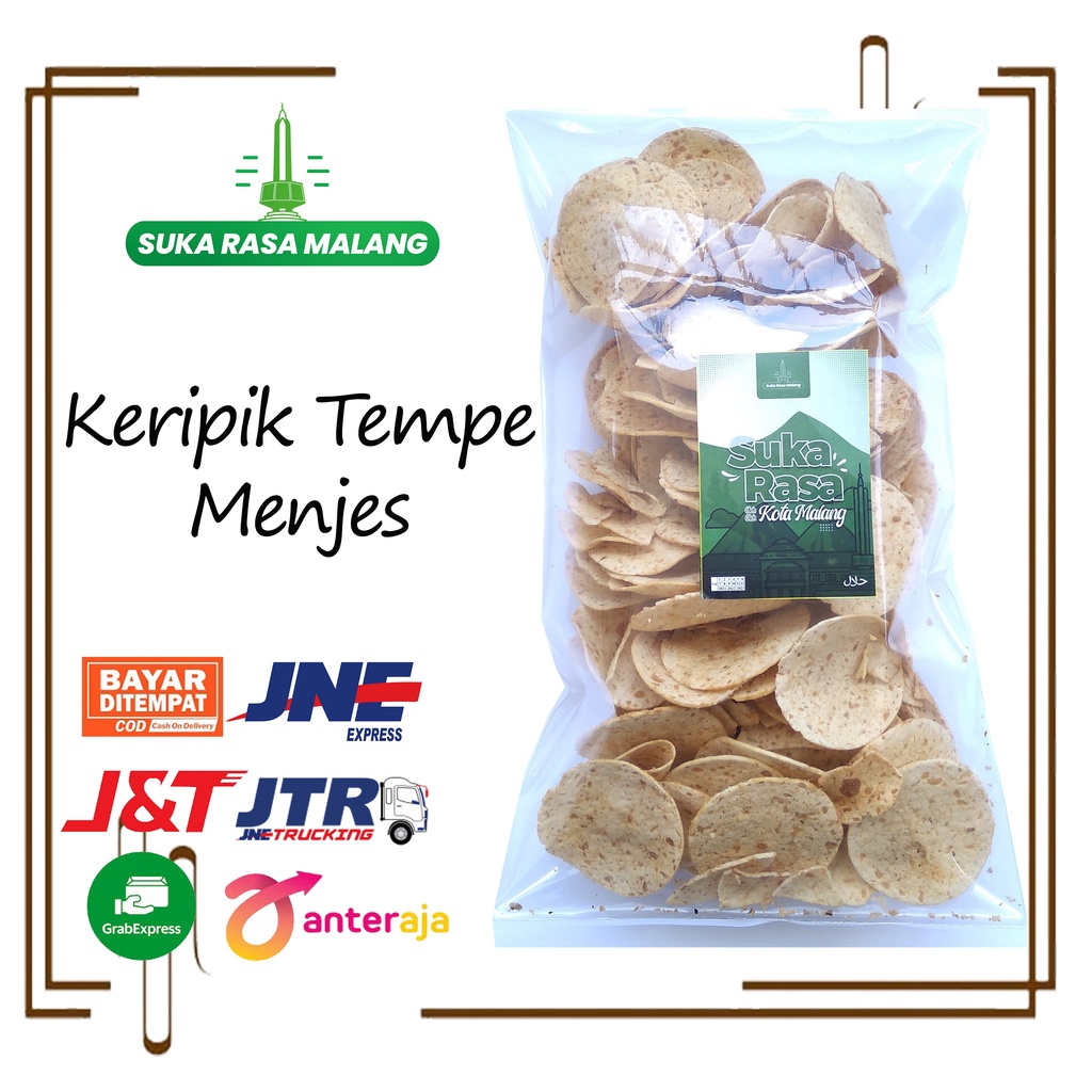 

Oleh-oleh Malang Murah Keripik Tempe Sagu Menjes