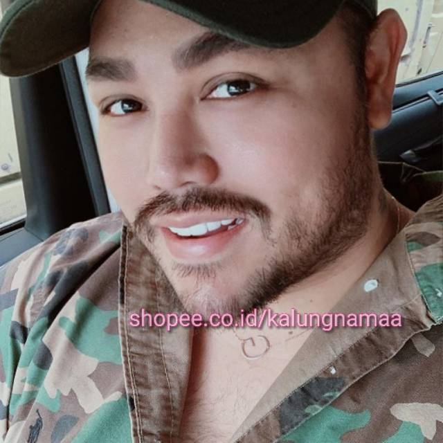 KNA013 - kalung nama titanium anti karat custom lapis emas gold dewasa anak wanita model Igun