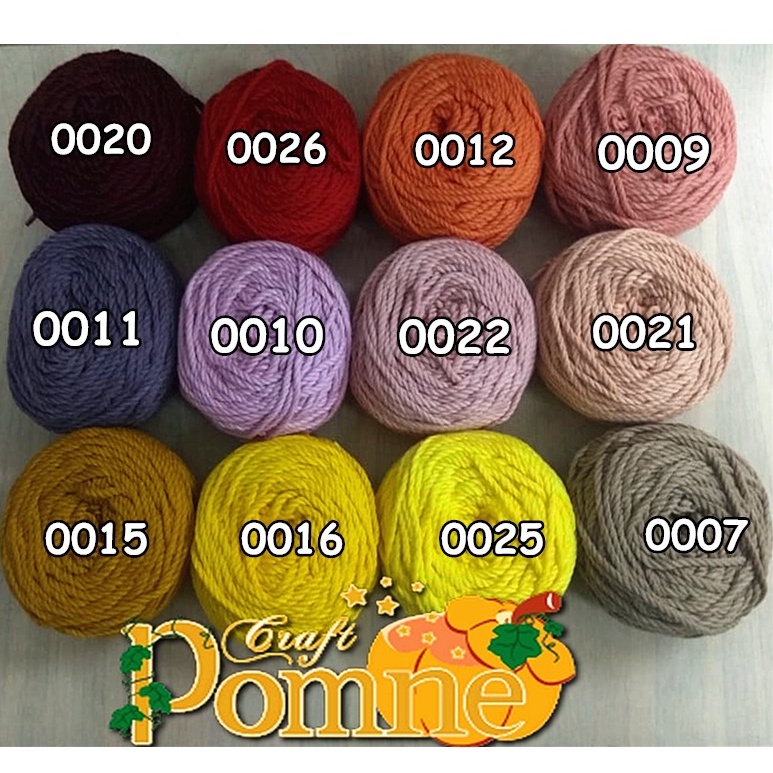 Marley Twist Yarn - Benang Makrame, Mengkilat, Benang Weaving