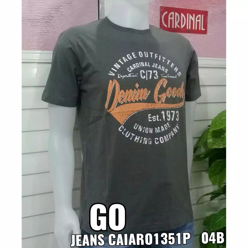 BB CARDINAL JEANS CG KAOS T-Shirt COWOK REGULER Baju Cowok Kaos