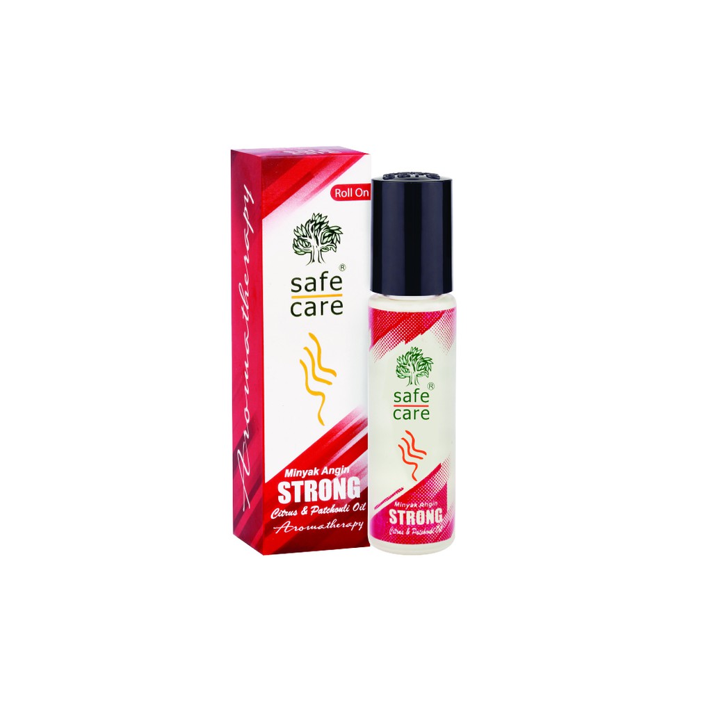 Safe Care Minyak Angin Aromatherapy Roll On 10 ml / Safe Care Minyak Angin Aromatherapy Strong Roll On 10 ml