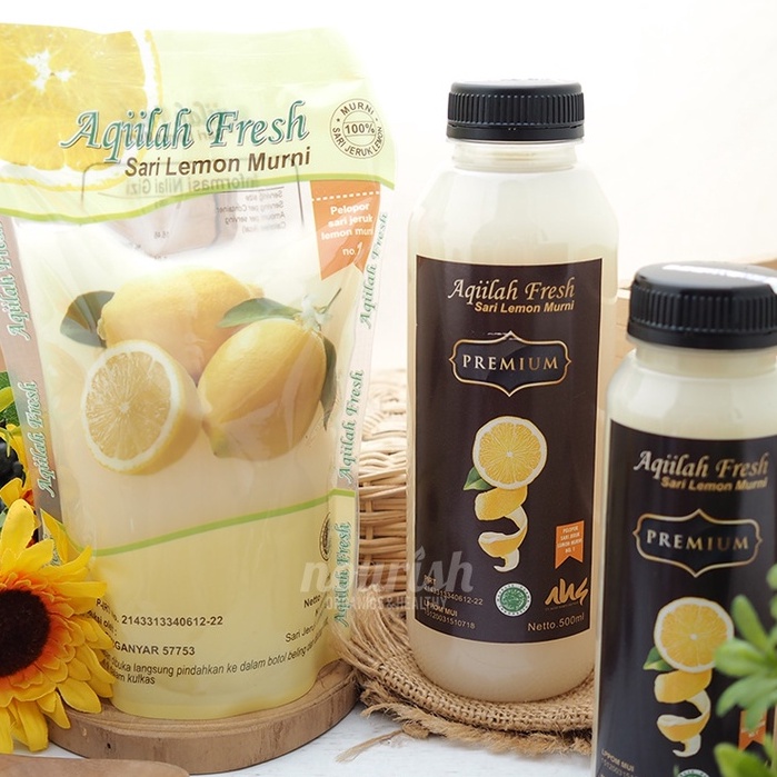 Aqiilah Fresh PREMIUM Sari Lemon Murni 500ml