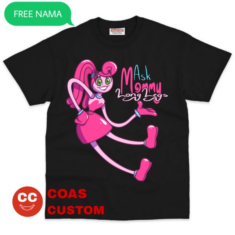 Kaos mommy long legs anak