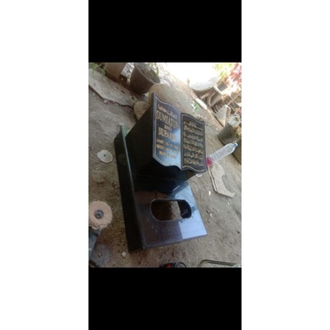 [nota] kijing kuburan / batu nisan granit