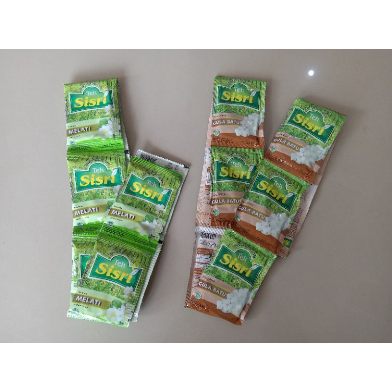 

teh sisri sachet 8gr 10pcs / minuman serbuk teh sisri