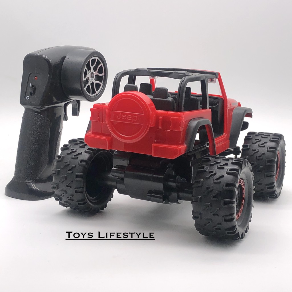 Mainan Mobil Remote Control Crawler Rubicon Skala 1:20