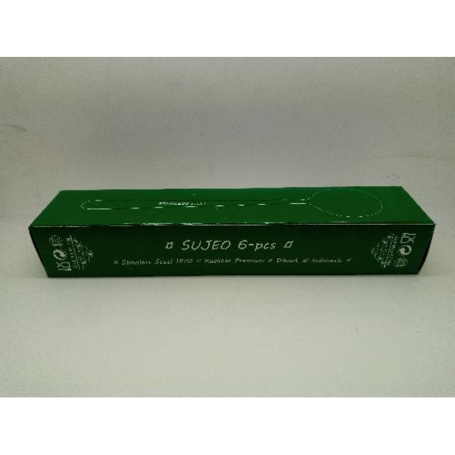 SUJEO / SENDOK KOREA (SUJEO) / GUNGJUNG SPOON 6PCS 6103 (PREMIUM QUALITY)-3